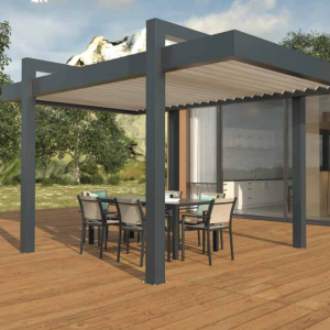 Aluminum pergola by Pergola Prestige